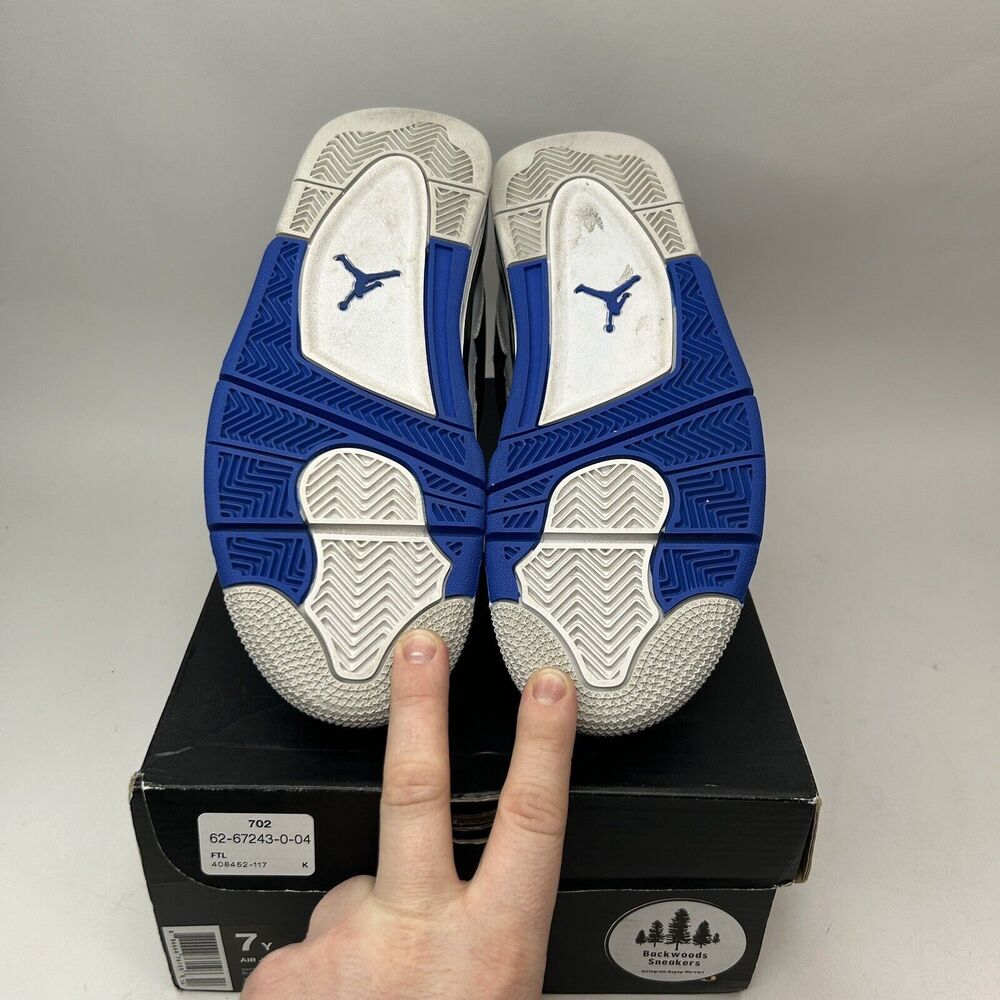 Nike Air Jordan 4 Retro BG “Motorsport” 2023 - Picture 7 of 8